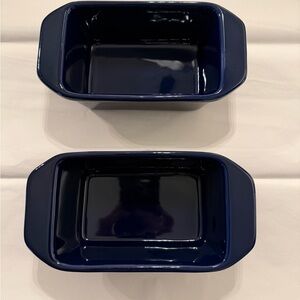 Chantal Cobalt Blue Set of 2 Mini Loaf Pans